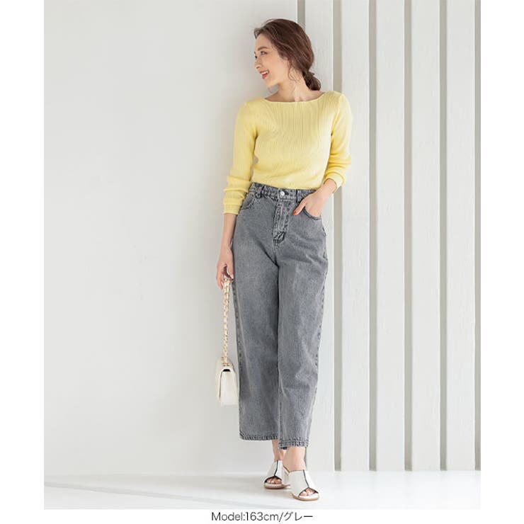 ゆるシルエットペグトップパンツ [M3246] レディース[品番：KO000012140]｜KOBE LETTUCE（コウベレタス ...