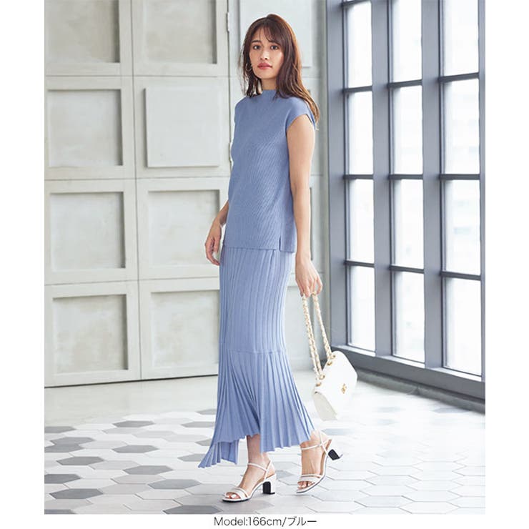 切り替えデザインニットスカート [M3293] レディース | KOBE LETTUCE | 詳細画像10 