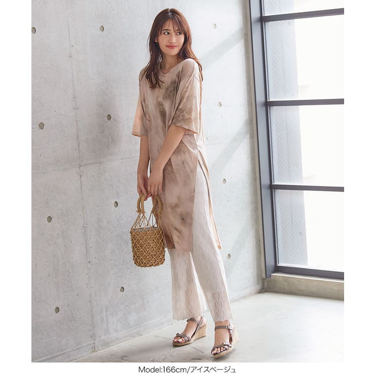 ジャガードニットワイドパンツ [M3334] レディース | KOBE LETTUCE | 詳細画像5 