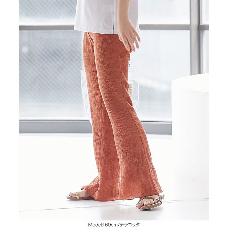 楊柳セミフレアパンツ [M3335] レディース | KOBE LETTUCE | 詳細画像9 