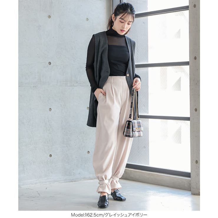 裾ベルト2wayパラシュートパンツ [M3381] レディース | KOBE LETTUCE | 詳細画像6 