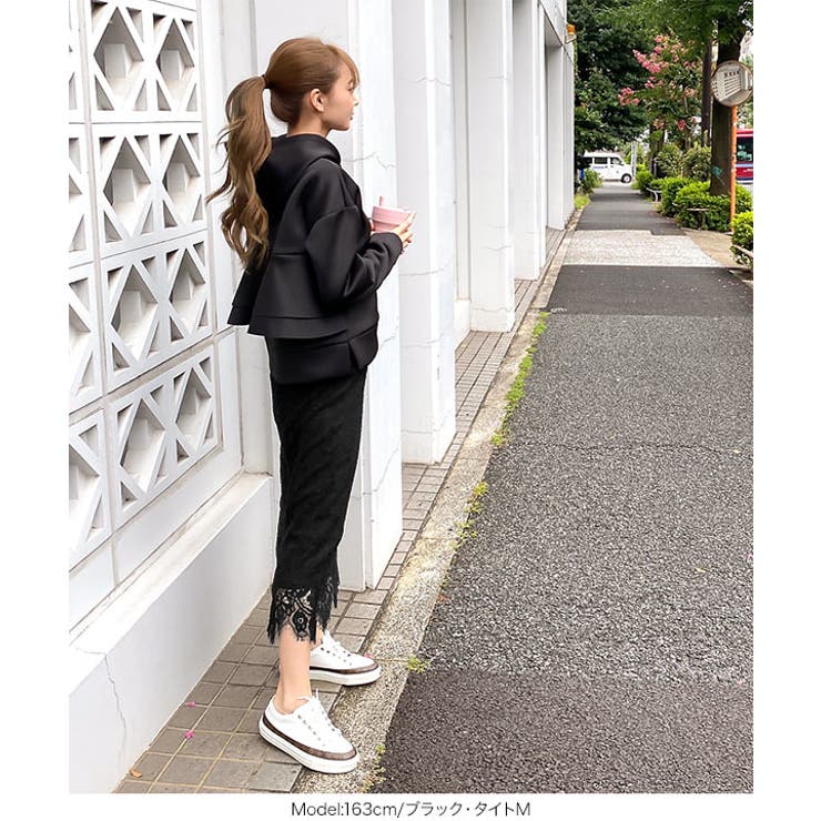 [ 岡部あゆみさんコラボ ]選べる2タイプレーススカート［M3441］ | KOBE LETTUCE | 詳細画像38 