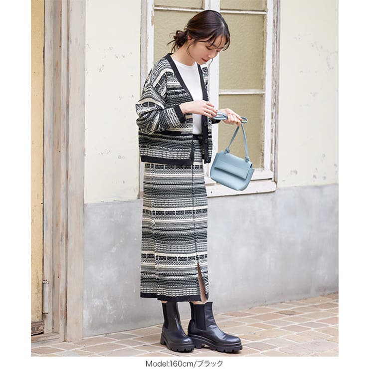 ツイード風ニットスカート [M3450] レディース | KOBE LETTUCE | 詳細画像10 