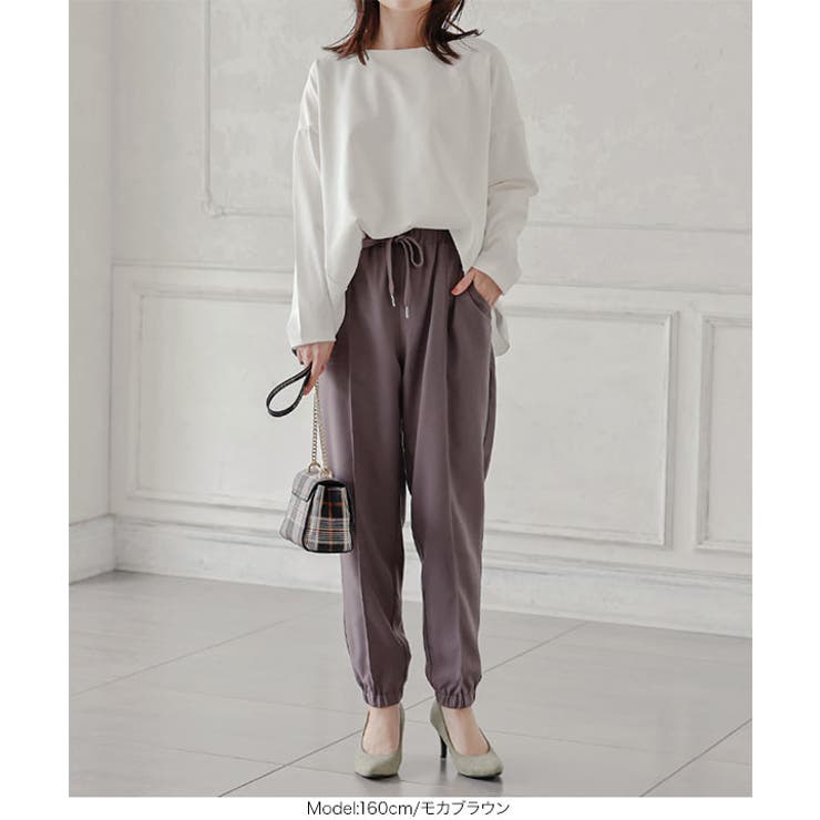 アンクルジョガーパンツ [M3457] レディース | KOBE LETTUCE | 詳細画像8 