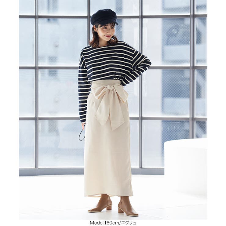 ウエストリボンストレートスカート [M3479] レディース | KOBE LETTUCE | 詳細画像5 