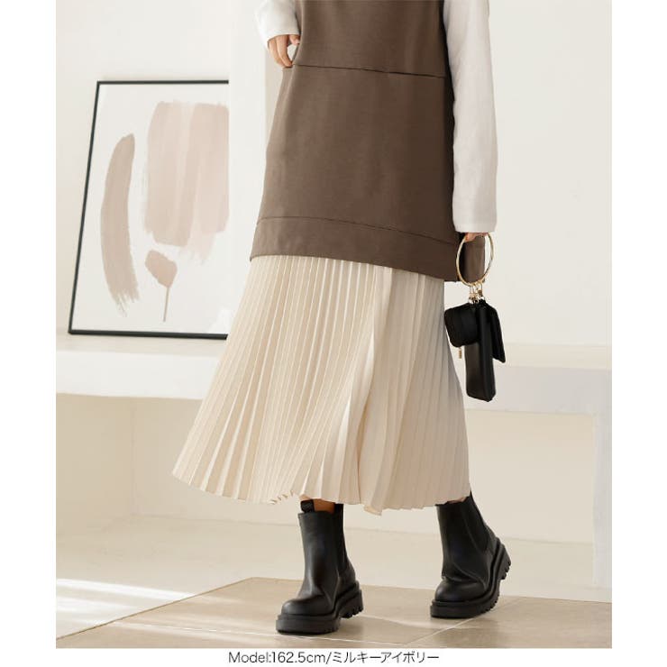 ハッピーカラープリーツスカート [M3521] レディース | KOBE LETTUCE | 詳細画像8 