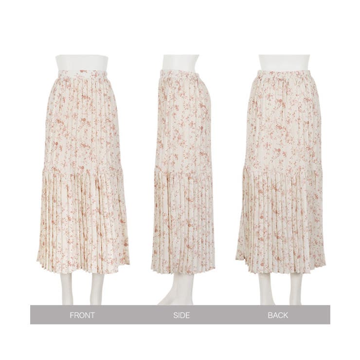 花柄プリーツマーメイドスカート [M3565] レディース | KOBE LETTUCE | 詳細画像14 