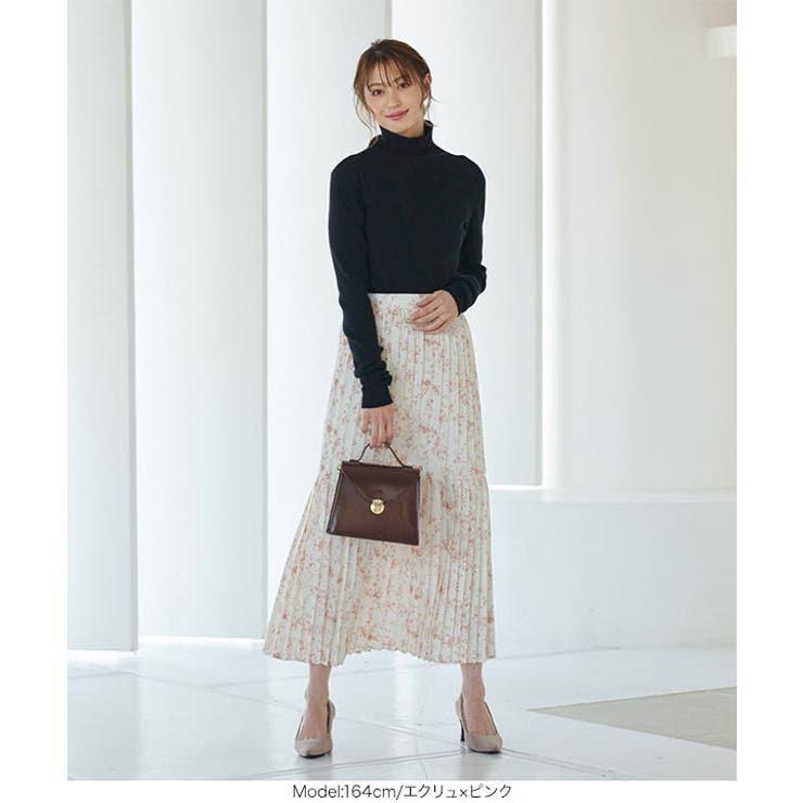 花柄プリーツマーメイドスカート [M3565] レディース | KOBE LETTUCE | 詳細画像5 