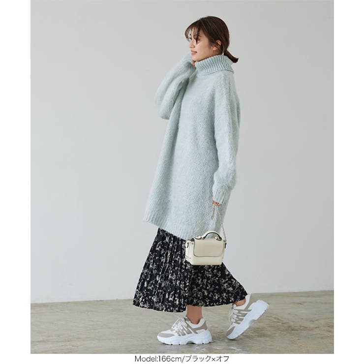 花柄プリーツマーメイドスカート [M3565] レディース | KOBE LETTUCE | 詳細画像12 