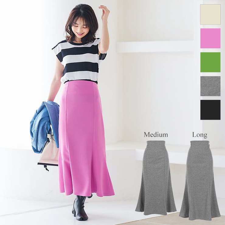 スウェットマーメイドスカート [M3593] レディース | KOBE LETTUCE | 詳細画像1 