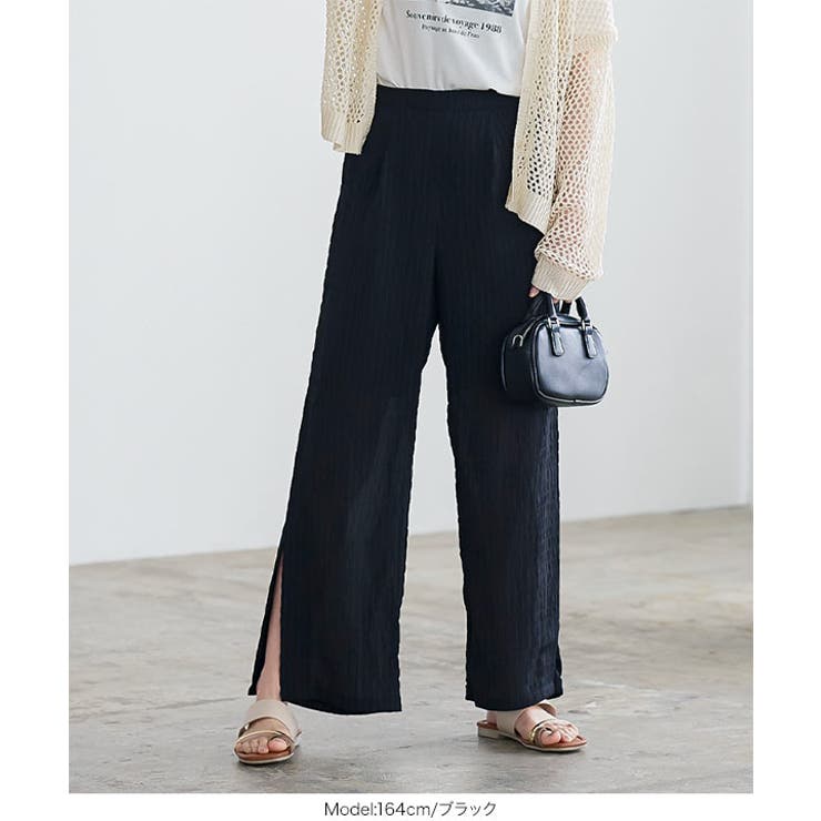 サイドスリットシアーパンツ [M3597] レディース | KOBE LETTUCE | 詳細画像12 