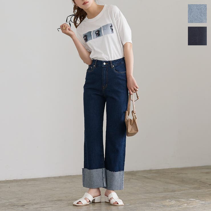 ロールアップデニム［M3646］[品番：KO000010126]｜KOBE LETTUCE
