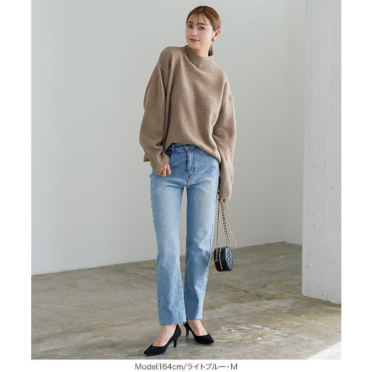 カットオフストレートテーパードデニム［M3783］[品番：KO000013184