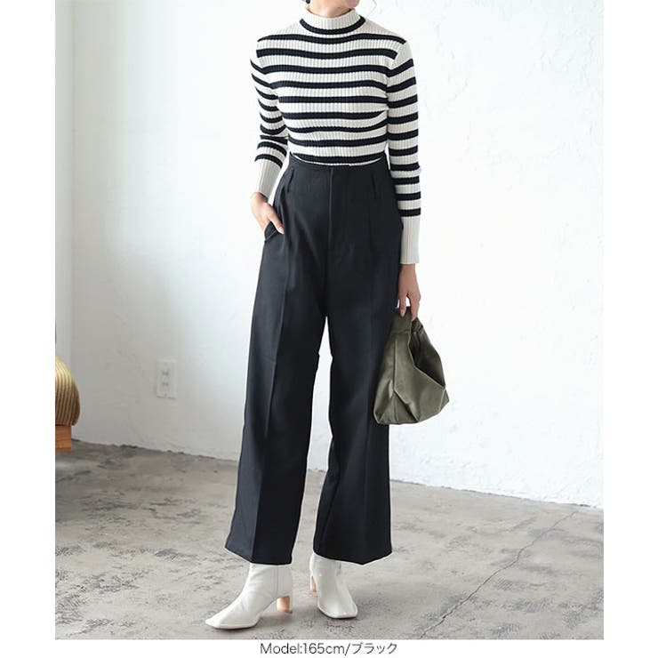 ハイウエストワイドスラックス［M3816］ | KOBE LETTUCE | 詳細画像9 