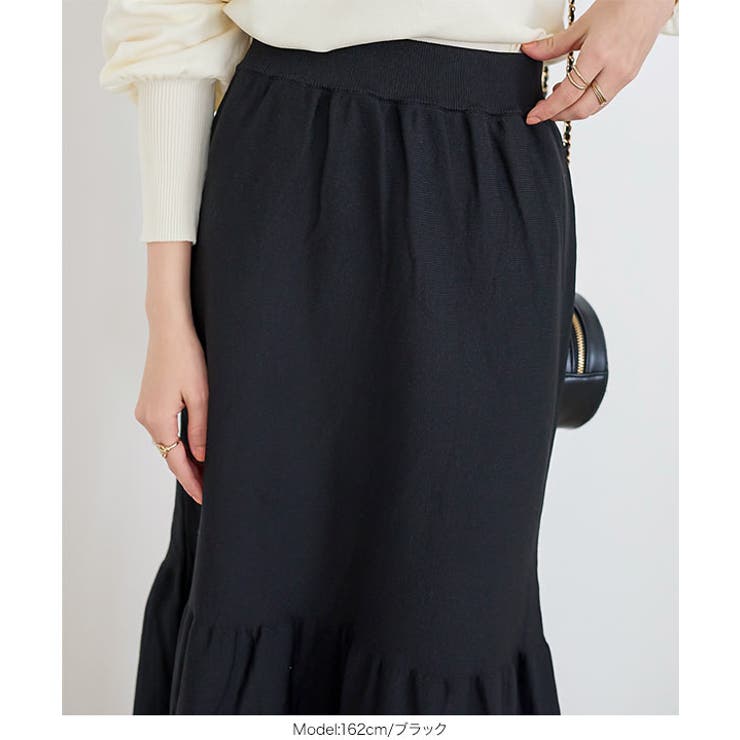 スポンジニットマーメイドスカート［M3852］ | KOBE LETTUCE | 詳細画像8 