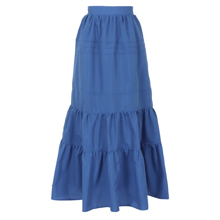 ブルー | ティアードスカート［M3855］ | KOBE LETTUCE