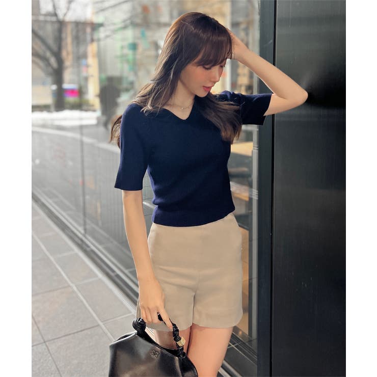 選べる2タイプ台形ミニスカート＆ショートパンツ[品番