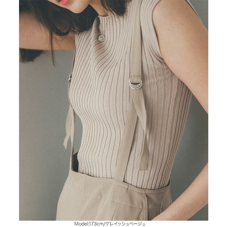 ストラップワイドタックパンツ［M3868］ | KOBE LETTUCE | 詳細画像7 