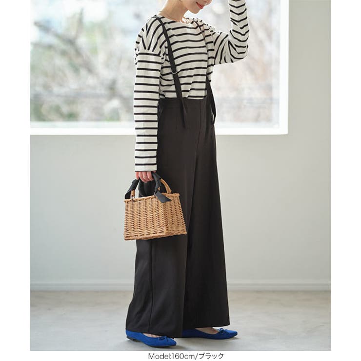 ストラップワイドタックパンツ［M3868］ | KOBE LETTUCE | 詳細画像9 