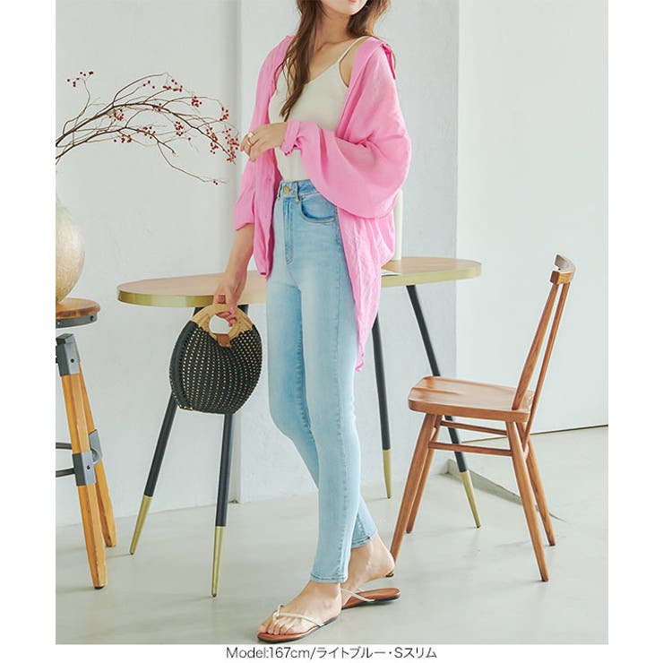 [ 選べるタイプ ] 接触冷感デニムパンツ［M3926］ | KOBE LETTUCE | 詳細画像17 