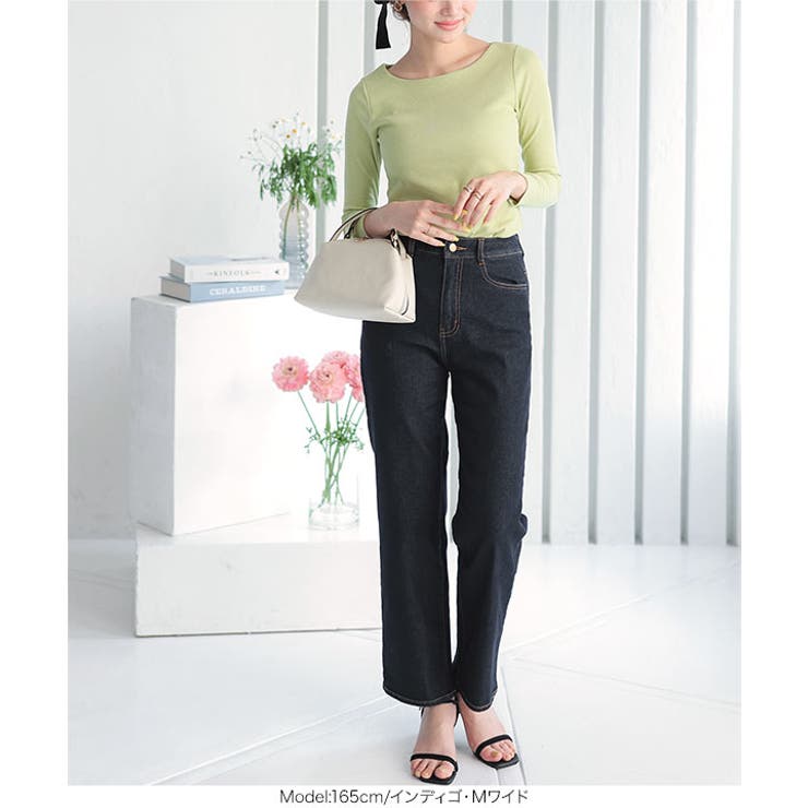 [ 選べるタイプ ] 接触冷感デニムパンツ［M3926］ | KOBE LETTUCE | 詳細画像16 