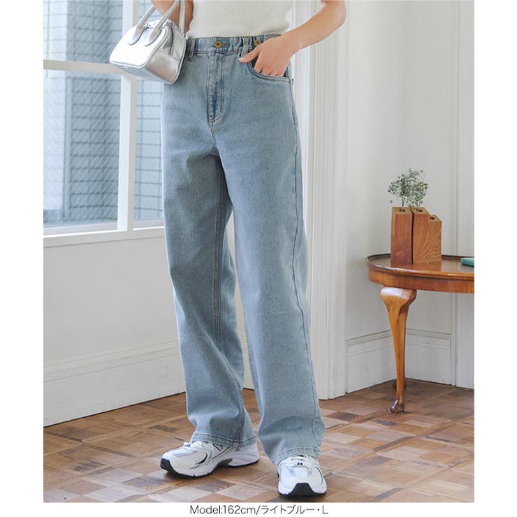 超楽ストレッチストレートデニム［M3929］[品番：KO000013919