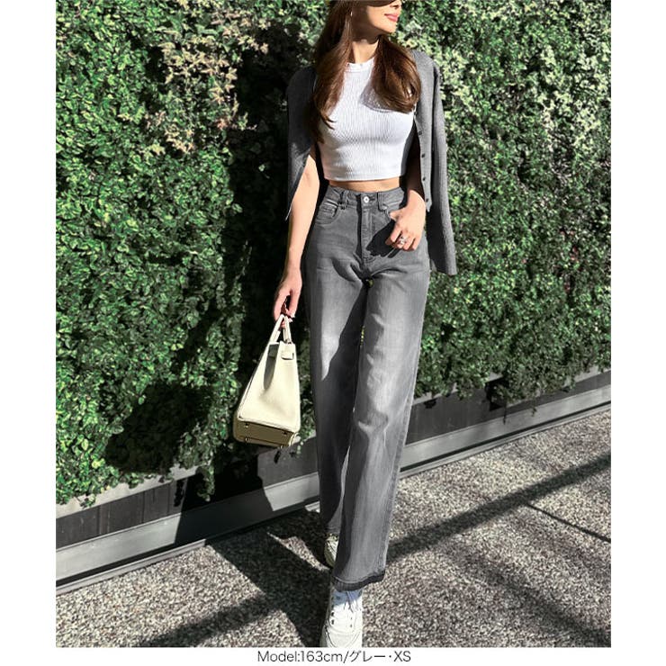 ワイド ストレートデニム デニム | KOBE LETTUCE | 詳細画像42 