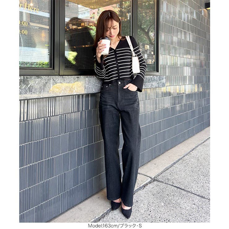 ワイド ストレートデニム デニム[品番：KO000014304]｜KOBE