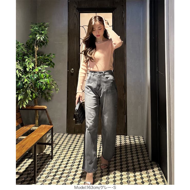 ワイド ストレートデニム デニム | KOBE LETTUCE | 詳細画像37 