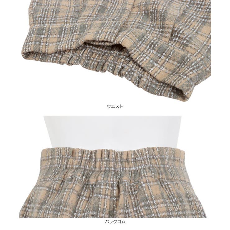 ルタオチェック柄ショートパンツ セール】マルチチェック柄 ショートパンツ（その他パンツ）｜ZI-ON