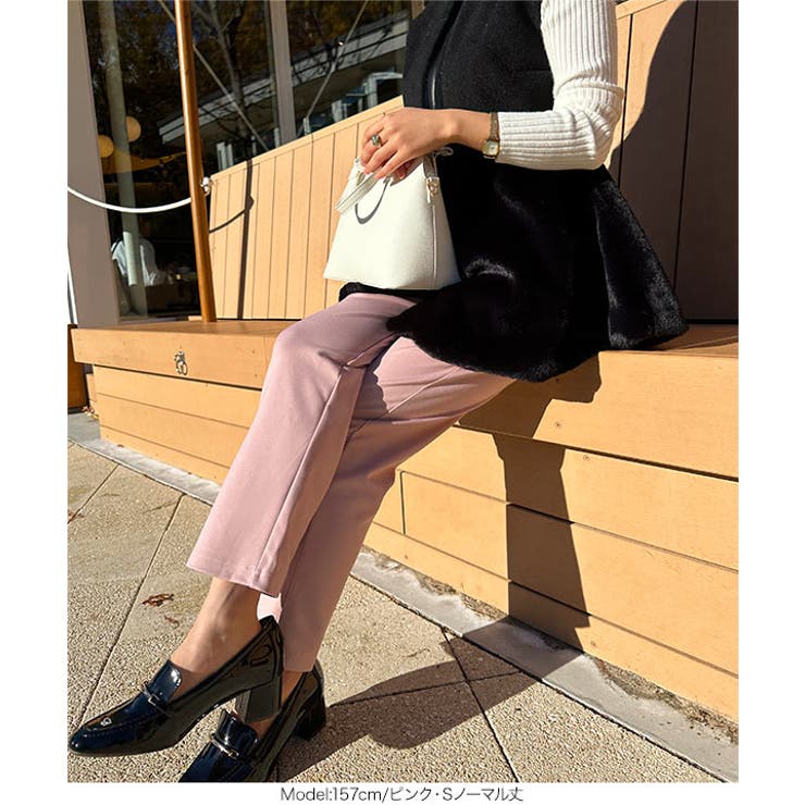 ストレッチゆるテーパードパンツ［M3984］ | KOBE LETTUCE | 詳細画像7 