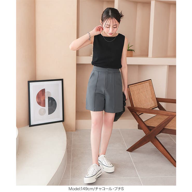 ［プチレタス］センターシームショートパンツ［M4014］