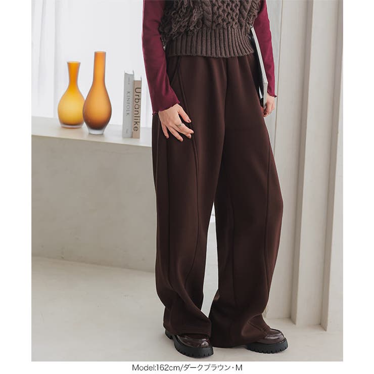 ダイバー素材ワイドカーブパンツ［M4050］ | KOBE LETTUCE | 詳細画像22 