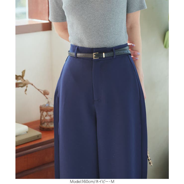 選べるサイズ カーブすぎないカーブパンツ［M4053］[品番