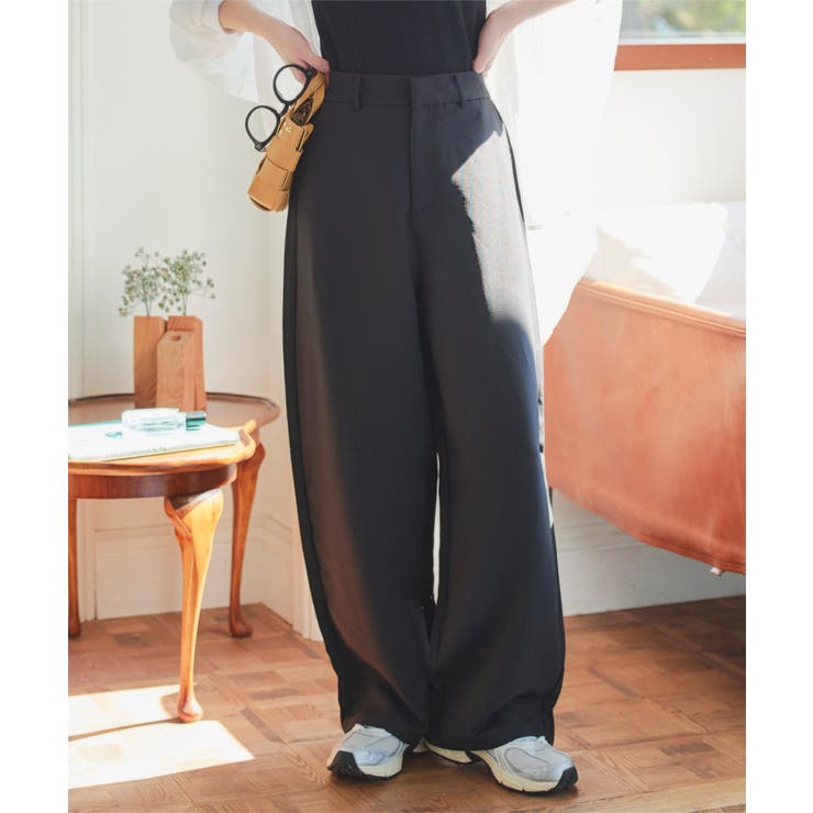 選べるサイズ カーブすぎないカーブパンツ［M4053］[品番