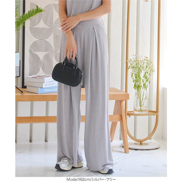 接触冷感イージーパンツ［M4081］ | KOBE LETTUCE | 詳細画像3 