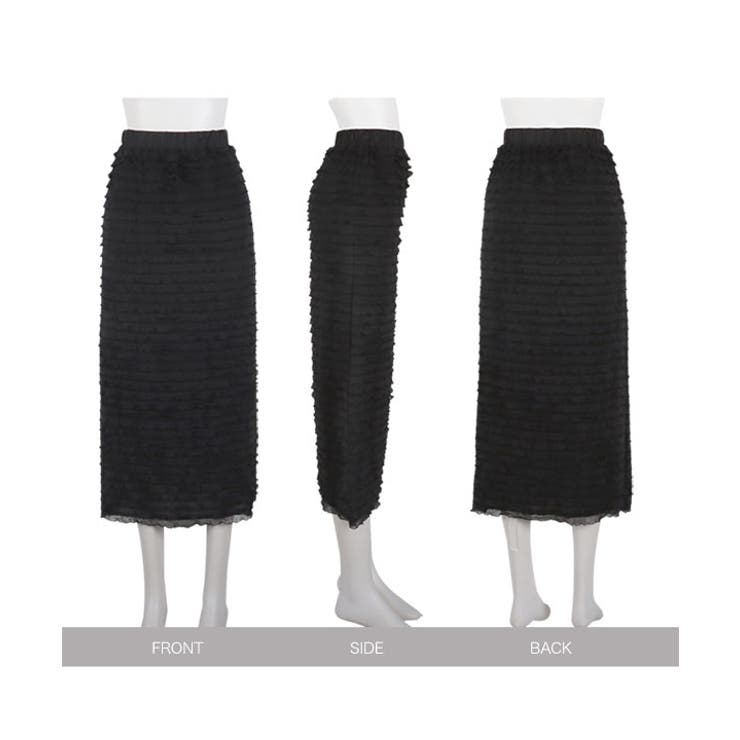 シアーティアードフリルタイトスカート［M4096］ | KOBE LETTUCE | 詳細画像11 