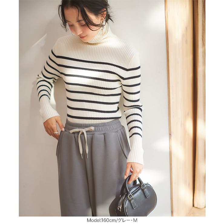 [ ぬく盛り ] 選べる丈イージーワイドパンツ［M4119］ | KOBE LETTUCE | 詳細画像16 