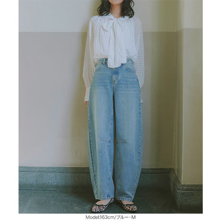 バレルレッグデニム［M4135］ | KOBE LETTUCE | 詳細画像2 