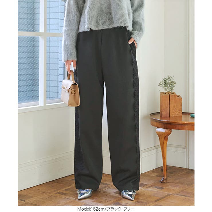 サイドレーストラインパンツ［M4179］ | KOBE LETTUCE | 詳細画像4 