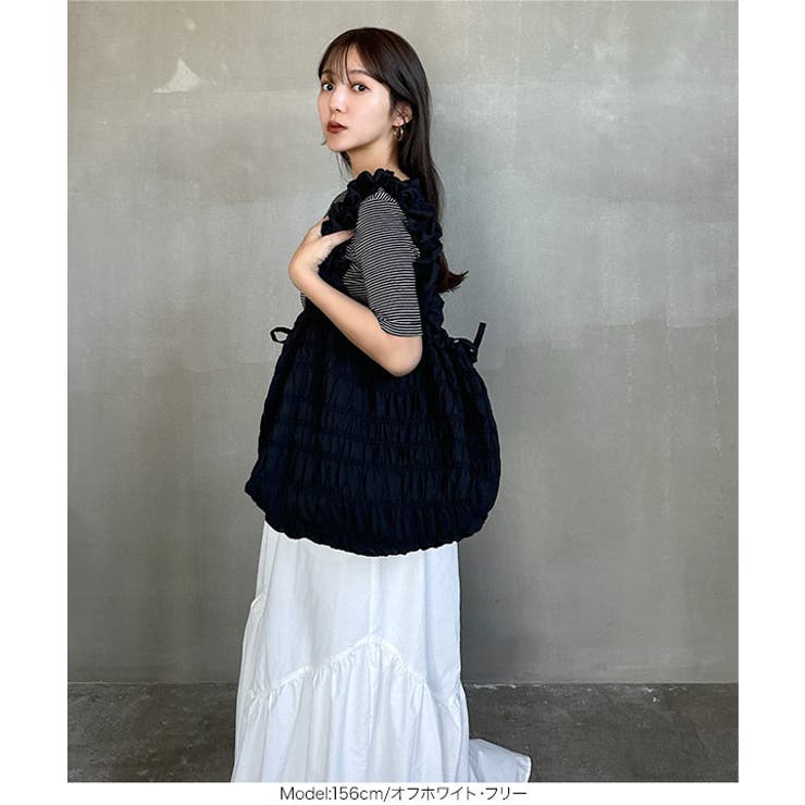 [ yuiさんコラボ ]バイアス切替えギャザースカート［M4191］ | KOBE LETTUCE | 詳細画像11 