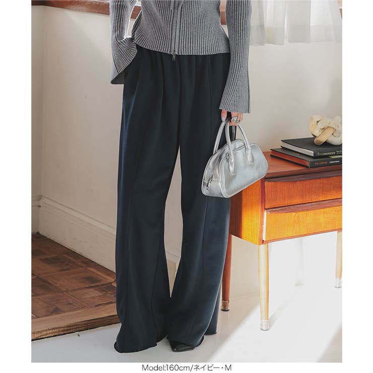 切りっぱなしスウェットワイドパンツ［M4193］ | KOBE LETTUCE | 詳細画像7 