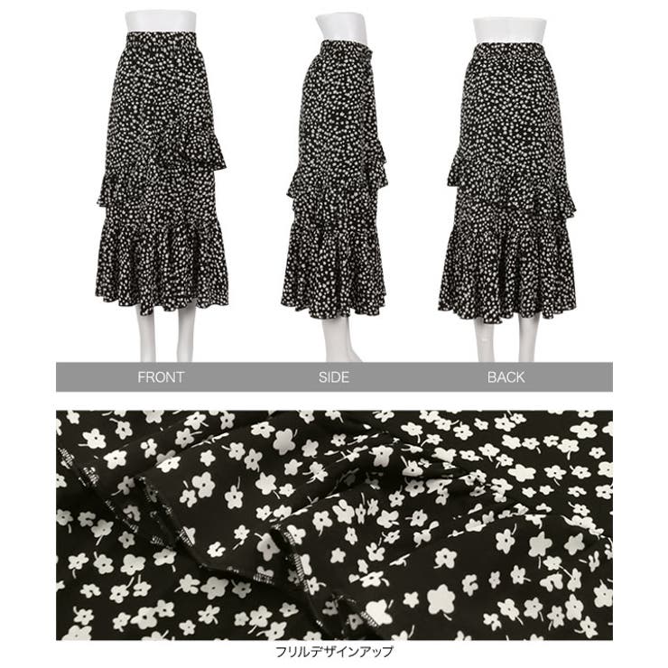 アシンメトリーフリルスカート［M4232］ | KOBE LETTUCE | 詳細画像10 