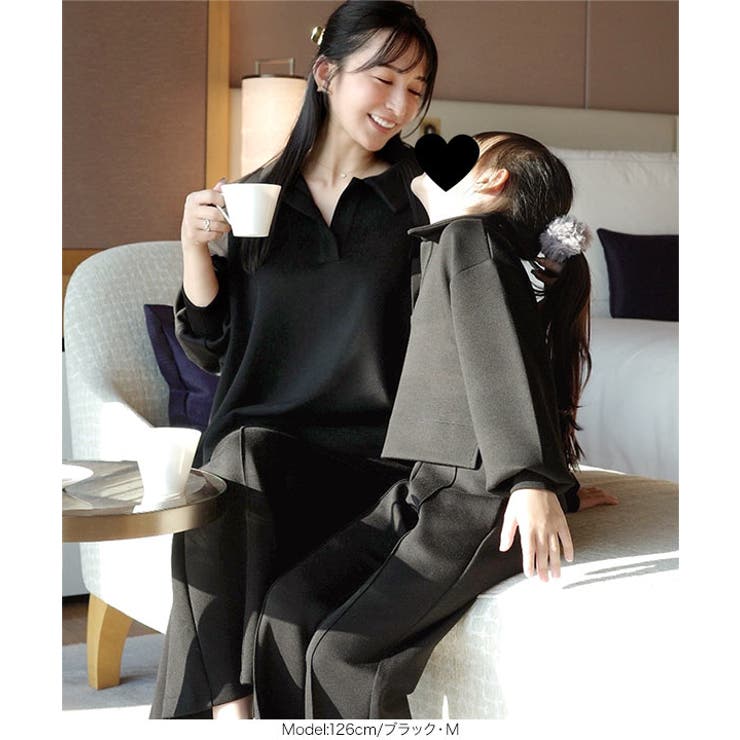 [ Yuumiさんコラボ ]キッズダンボールフレアスウェットパンツ［M4238］ | KOBE LETTUCE | 詳細画像20 