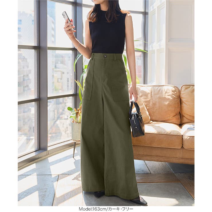 ベイカーワイドパンツ［M4243］[品番：KO000015400]｜KOBE