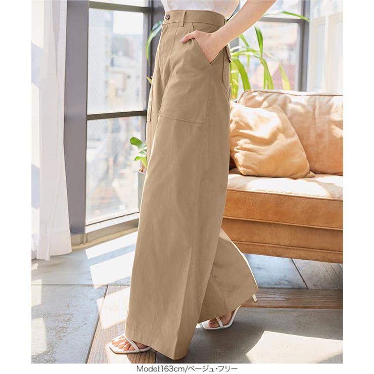 ベイカーワイドパンツ［M4243］ | KOBE LETTUCE | 詳細画像8 