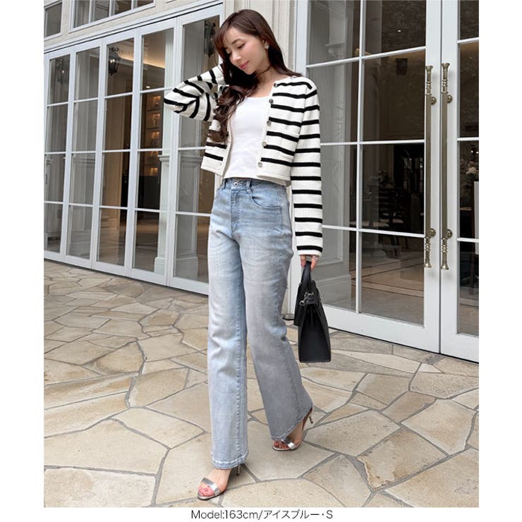 [ 岡部あゆみさんコラボ ］フレアデニム | KOBE LETTUCE | 詳細画像14 