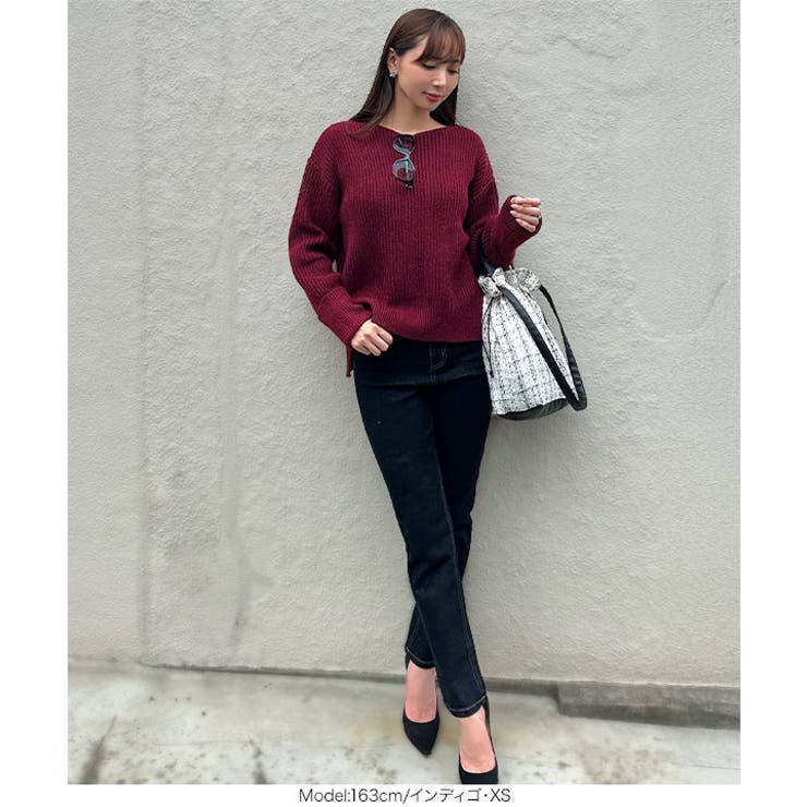 [ 岡部あゆみさんコラボ ］スリムストレートデニム［M4245］ | KOBE LETTUCE | 詳細画像21 