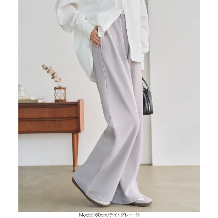 ワイドパンツ ストレッチ 伸縮性 | KOBE LETTUCE | 詳細画像12 