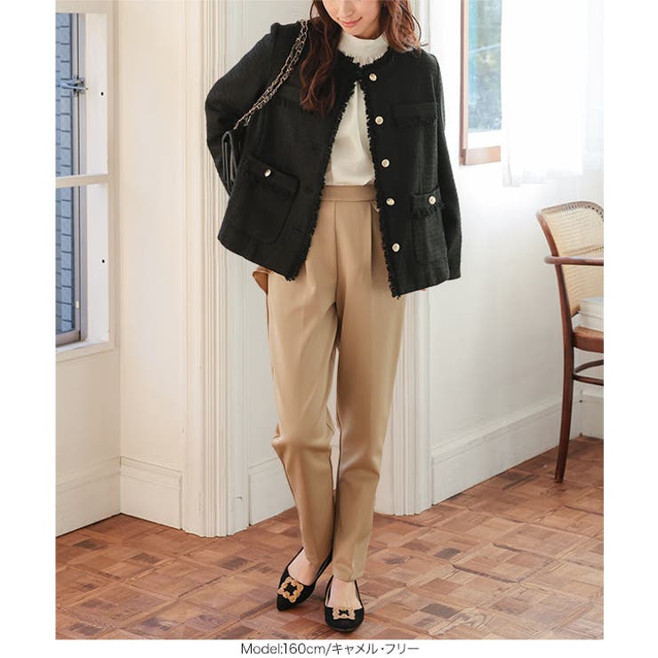 フリルポケットテーパードパンツ［M4291］ フリルポケット テーパードパンツ | KOBE LETTUCE | 詳細画像9 